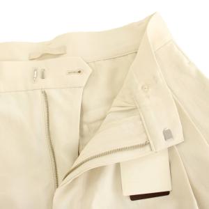 Plage 24SS ジョーゼットタック Georgette Tuck パンツ スラックス ジップフライ 38 キナリ