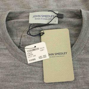 JOHN SMEDLEY イタリアンフィットシシリープルオーバーCN LS ITALIAN FIT SICILY PULLOVER