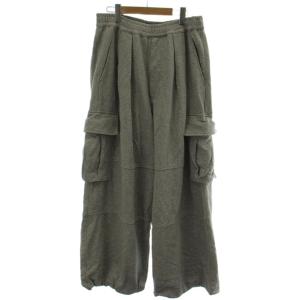 23年製 Heavy-Weight Sweat Prime-Wide Cargo Pants ヘビーウェイトスウェットプライムワイドカーゴパンツ