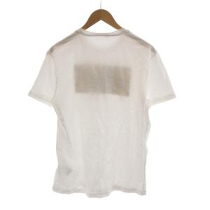 VERSACE Box Embroidery Logo T-shirt Tシャツ カットソー 半袖 ロゴ L 白 ホワイト