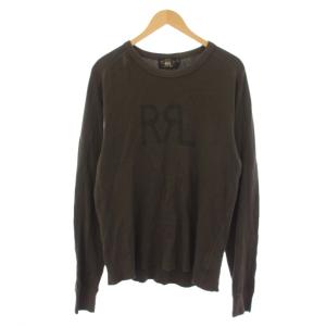 Ralph Lauren ロゴサーマル Tシャツ カットソー 長袖 M カーキ 782804389001