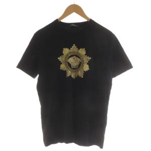 メデューサ Tシャツ カットソー 半袖 刺繍 L 黒 ブラック A89499S /AN67
