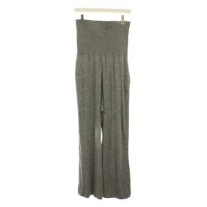 JOURNAL STANDARD 25SS リネンレーヨン2WAYベアトップパンツ ニット グレー 25080400323010 /YM
