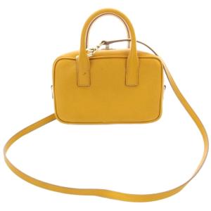 Max Mara ミニバッグ ショルダーバッグ 2WAY マスタード