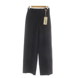 25AW PSワイドパンツ スラックス S 紺 ネイビー 無地 12-5406080 /RR