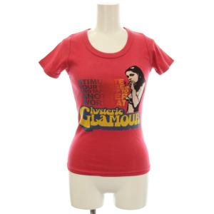 Tシャツ 半袖 プリント カットソー F ピンク 2CT-4190 /G