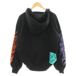 DIESEL パーカー スウェット プルオーバーパーカー ロゴ S 黒 ブラック /G