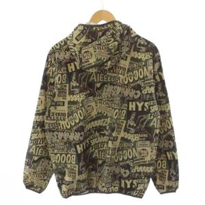 HYSTERIC GLAMOUR FULLY HYSTERIC CAMO柄 パッカブルフーデッドブルゾン ジャケット ジップアップ 総柄