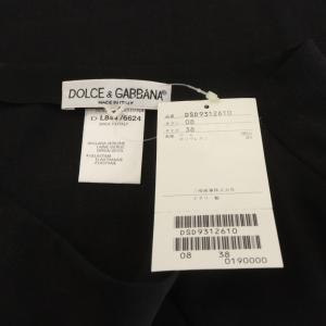 DOLCE&GABBANA タイトスカート ひざ丈 ウール 38 ダークグレー /AN58