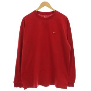 Small Box Logo Long Sleeve レッド