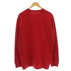 Supreme Small Box Logo Long Sleeve レッド