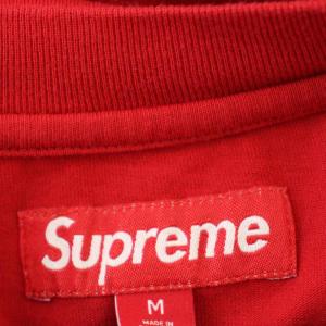 Supreme Small Box Logo Long Sleeve レッド