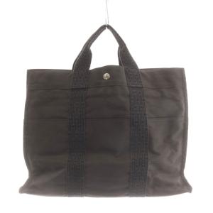 HERMES エールラインMM トートバッグ グレー