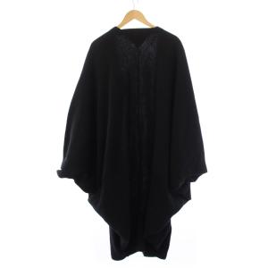 LIMI feu ヨウジヤマモト ガウンコート S ブラック グレー LC-T40-140-1