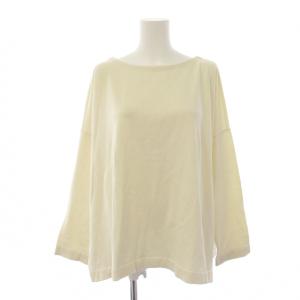 23AW オーガニックコットンプルオーバー カットソー 長袖 M 白 30232016190 /BM