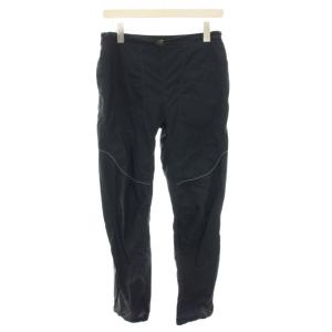 ダブルウィーブウィンディパンツ W weave windy pants イージーパンツ ウエストゴム ロゴプリント