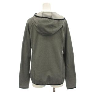 THE NORTH FACE 裏サーマルバーサグリッドフーデイ パーカー ジップアップ M グレー NTW61878 /G
