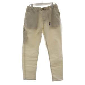 ストレッチ ツイル テーパードパンツ Stretch Twill Tapered Pants S 白 ホワイト