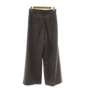 BALLSEY タグ付き 23AW メランジカルゼタックワイドパンツ スラックス 34 茶 ブラウン 11-04-34-04301