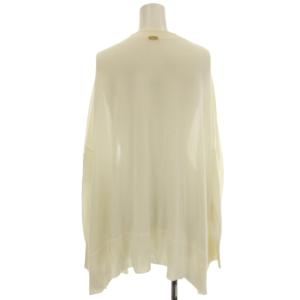 MUSE de Deuxieme Classe 24SS shake code ニット カーディガン 長袖 F 白 ホワイト 24080500405010