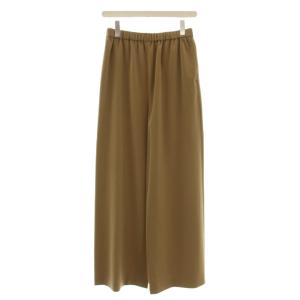25SS Effortless イージーパンツ ワイド パンツ 36 ベージュ キャメル 25030500819010