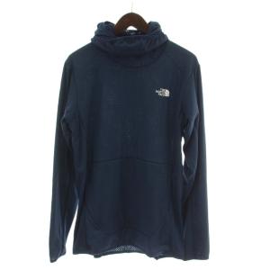 Karside Grid Hoodie トレーナー プルオーバー L シェイディーブルー 長袖 ロゴ NL72101