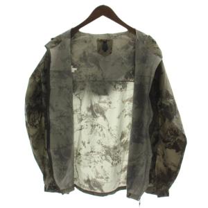 THE NORTH FACE Novelty VENTURE JACKET ナイロンジャケット パーカー L グレー 長袖 総柄 NP61515