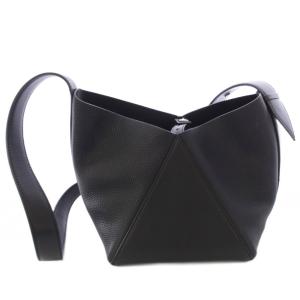 Max Mara MMBUCKETS カーフレザースモールバケットバッグ ブラック