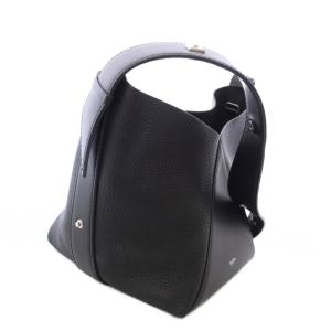 Max Mara MMBUCKETS カーフレザースモールバケットバッグ ブラック