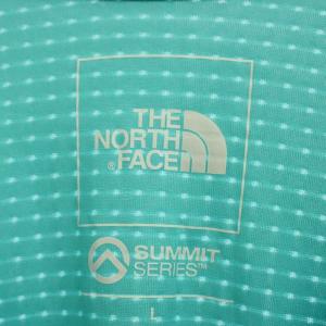 THE NORTH FACE Expedition Dry Dot Zip High Tシャツ L 水色 長袖 ハーフジップ 胸ポケット