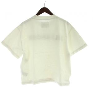 JIL SANDER Tシャツ S 白 ホワイト ロゴ 半袖 クルーネック /AP