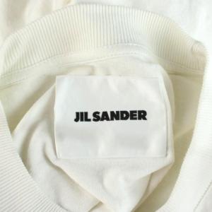 JIL SANDER Tシャツ S 白 ホワイト ロゴ 半袖 クルーネック /AP