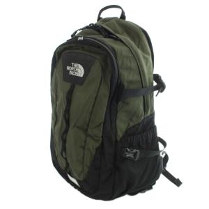 THE NORTH FACE ホットショット HOT SHOT リュックサック バックパック ナイロン ロゴ刺繍 27L カーキ NM72302