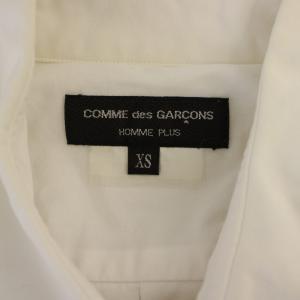 COMME des GARCONS HOMME PLUS AD2012 シャツ 長袖 XS 白 PJ-B008 /BM