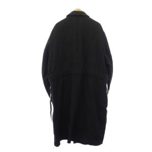 Yohji Yamamoto POUR HOMME ステンカラーコート M ブラック HE-C04-608