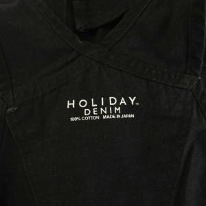 holiday SLIM FLARE DENIM OVER-ALL デニム オーバーオール オールインワン サロペット