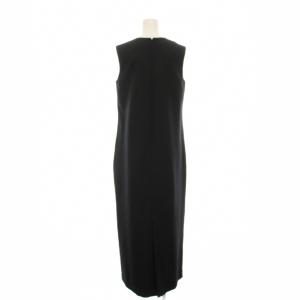 Ameri VINTAGE 23SS ワンピース ノースリーブ ロング M 黒 ブラック フラップポケット 01310560830