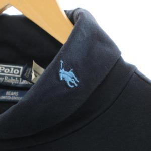 Polo by Ralph Lauren ビームス BEAMS別注 ロンT Tシャツ カットソー ハイネック 長袖 ポニー刺繍 XL 紺 ネイビー