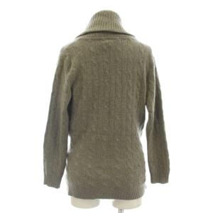 RALPH LAUREN ニット カーディガン ショールカラー ウール 長袖 M グレー /G