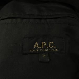 A.P.C. テーラードジャケット M 茶 無地 ノッチドラペル 長袖 /JP