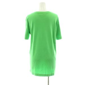 ICEBERG Tシャツ 38 黄緑 半袖 ドナルドダックプリント柄 ラウンドネック /JP