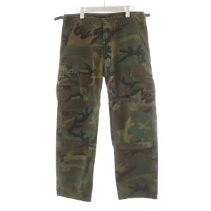 ×SUPREME カーゴパンツ カモフラ カーキ TSSP-PT-M01