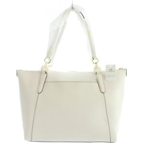 COACH トートバッグ ハンドバッグ レザー 白 ホワイト F57526 /YI6