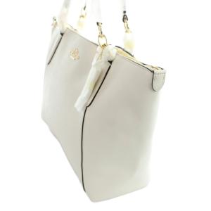 COACH トートバッグ ハンドバッグ レザー 白 ホワイト F57526 /YI6
