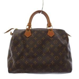 LOUIS VUITTON スピーディ30 ボストンバッグ モノグラム PVCキャンバス ブラウン M41526