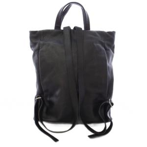 CAMPER Urraca リュックサック デイパック レザー 黒 ブラック /TK