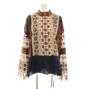 カリーナエンブロイダードトップ Carina Embroidered Top ブラウス カットソー ハイネック