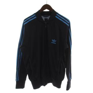 パーカー 上着 O 黒 青 長袖 ジップアップ ロゴ 938005 /GG