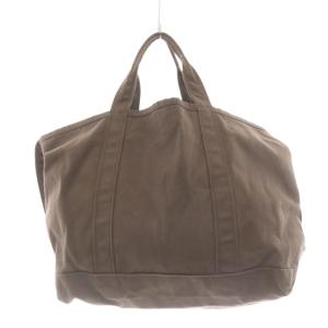 L.L.BEAN トートバッグ ショルダーバッグ ロゴ キャンバス 茶 ブラウン /AN3