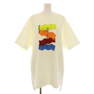 スリーディーウェーブTシャツ 3D WAVE T-SH カットソー クルーネック 半袖 オーバーサイズ
